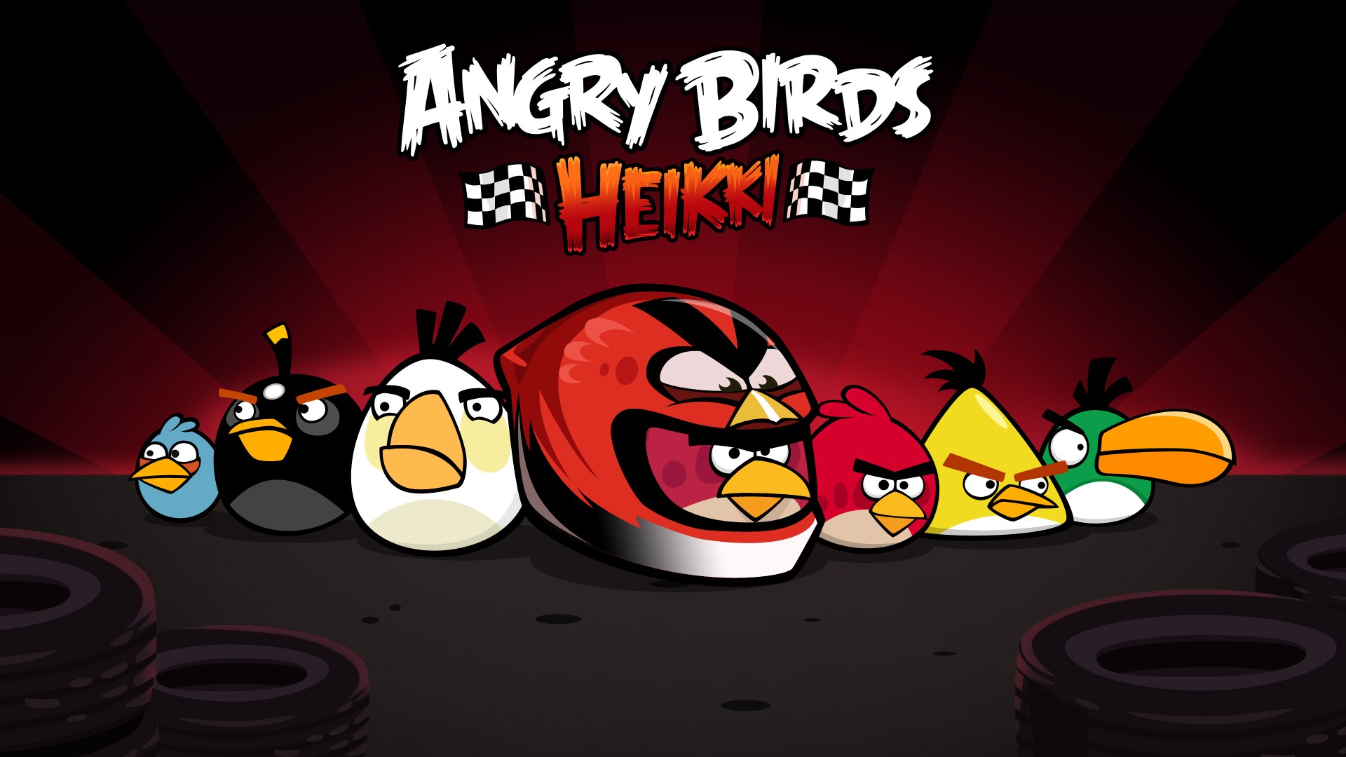 Angry Birds heikki háttérkép