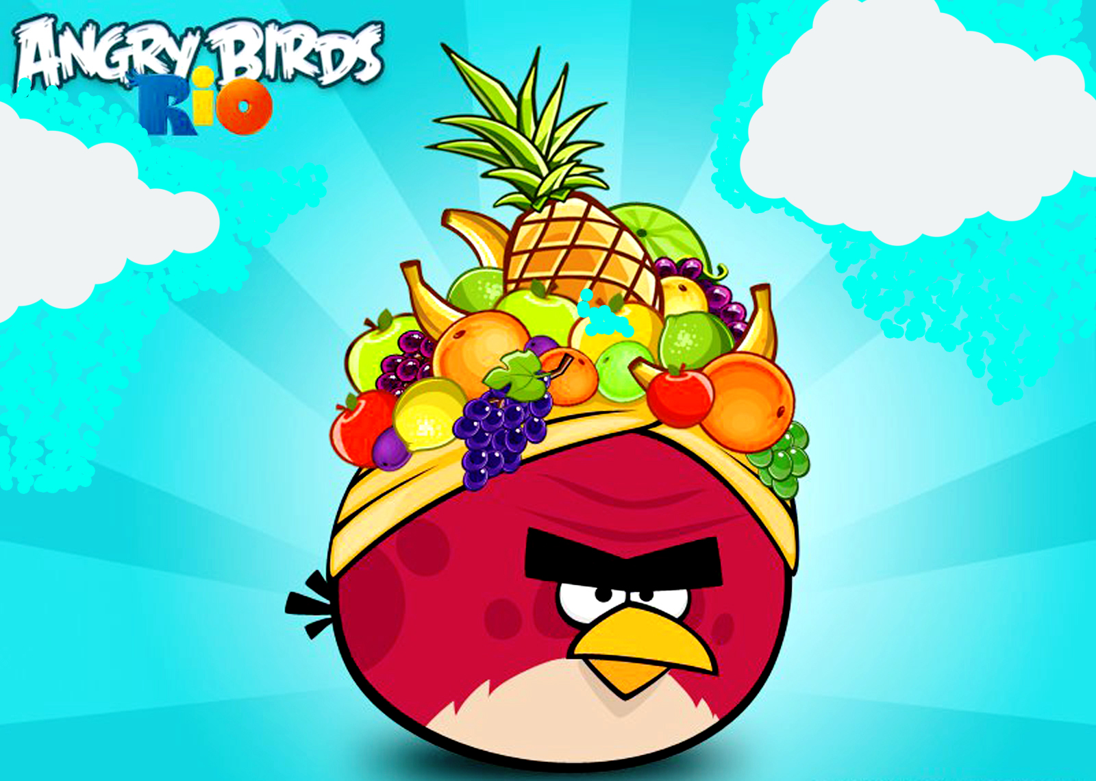 Angry Birds Rio háttérkép