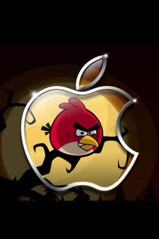 Angry Birds apple háttérkép telefonra iphone
