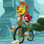 Angry Birds biciklis játék videó