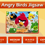 Szuper kirakós Angry Birds játék