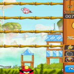 Tojás dobálós Angry Birds játék